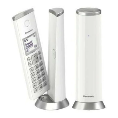 Telefone sem fios Panasonic KX-TGK212SP Branco de Panasonic, Telefones analógicos - Ref: S55244303, Preço: 74,94 €, Desconto: %