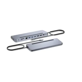 Hub USB-C i-Tec C31FLAT2PDPRO Prateado de i-Tec, Hubs USB - Ref: S55245635, Preço: 80,65 €, Desconto: %