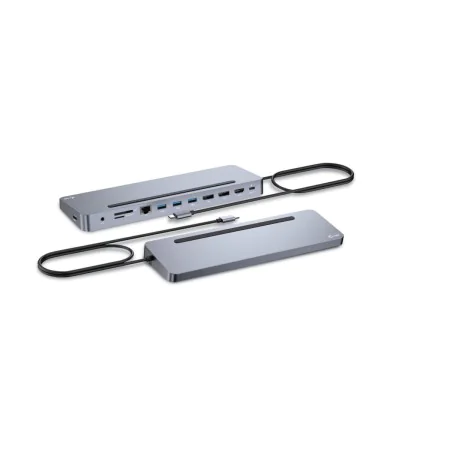 Hub USB-C i-Tec C31FLAT2PDPRO Argenté de i-Tec, Hubs USB - Réf : S55245635, Prix : 89,07 €, Remise : %