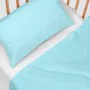 Bedding set HappyFriday BASIC KIDS Blue Baby Crib 2 Pieces by HappyFriday, Bed linen for cots - Ref: D1610621, Price: 12,28 €...