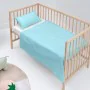 Bedding set HappyFriday BASIC KIDS Blue Baby Crib 2 Pieces by HappyFriday, Bed linen for cots - Ref: D1610621, Price: 12,28 €...