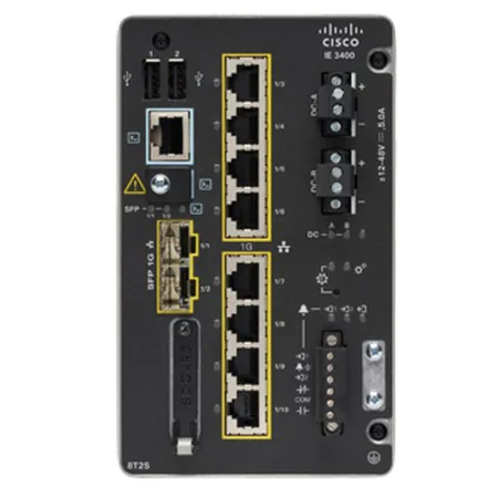 Switch CISCO IE-3400-8T2S-E de CISCO, Commutateurs de réseau - Réf : S55247187, Prix : 5,00 €, Remise : %