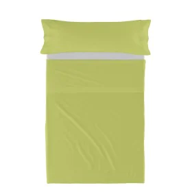 Jeu de draps HappyFriday BASIC KIDS Vert Lit 1 persone 2 Pièces de HappyFriday, Draps et taies d'oreiller - Réf : D1610624, P...