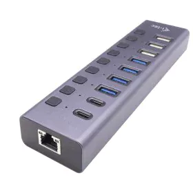 Hub USB i-Tec CACHARGEHUB9LAN Gris de i-Tec, Hubs USB - Ref: S55249706, Precio: 62,34 €, Descuento: %