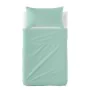 Set di Lenzuola HappyFriday BASIC KIDS Menta Culla Neonato 2 Pezzi di HappyFriday, Biancheria da letto per culle - Rif: D1610...