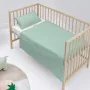 Conjunto de Lençóis HappyFriday BASIC KIDS Menta Berço de Bebé 2 Peças de HappyFriday, Roupa de cama para berços - Ref: D1610...