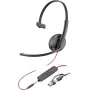 Auriculares con Micrófono Poly Blackwire 3215 Negro de Poly, Auriculares con micrófonos - Ref: S55255095, Precio: 57,26 €, De...