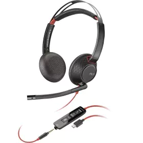 Casques avec Microphone Poly Blackwire 5220 de Poly, Écouteurs avec microphones - Réf : S55255103, Prix : 81,28 €, Remise : %