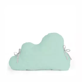 Protection du berceau HappyFriday Basic Kids Cloud Menthe 60 x 40 cm de HappyFriday, Accessoires pour les lits - Réf : D16106...