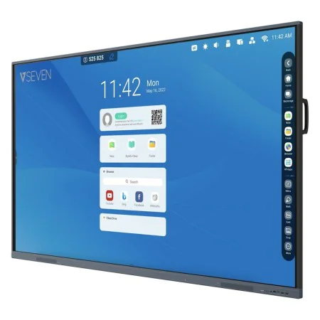 Écran Tactile Interactif V7 IFP8601-V7HM 4K Ultra HD 86" 50-60 Hz de V7, Ecrans PC - Réf : S55256552, Prix : 2,00 €, Remise : %