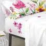 Lençol de baixo ajustável HappyFriday Cassia Multicolor 140 x 200 x 32 cm de HappyFriday, Lençóis e capas de almofadas - Ref:...