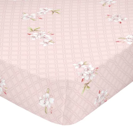 Fitted sheet HappyFriday Chinoiserie Multicolour 90 x 200 x 32 cm by HappyFriday, Sheets and pillowcases - Ref: D1610680, Pri...