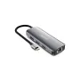 Hub USB-C Urban Factory MHC50UF Cinzento de Urban Factory, Hubs USB - Ref: S55258529, Preço: 50,98 €, Desconto: %