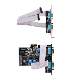 Placa PCI Startech PS74ADF-SERIAL-CARD de Startech, Cartões de portas - Ref: S55262303, Preço: 239,16 €, Desconto: %