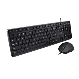 Tastatur mit Maus V7 CKU350US Schwarz Qwerty US von V7, Tastatur-Maus-Sets - Ref: S55267950, Preis: 20,06 €, Rabatt: %