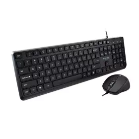 clavier et souris V7 CKU350US Noir Qwerty US de V7, Ensembles Clavier et Souris - Réf : S55267950, Prix : 20,06 €, Remise : %