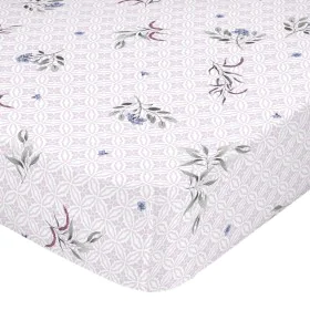 Fitted sheet HappyFriday Delicate bouquet Multicolour 180 x 200 x 32 cm by HappyFriday, Sheets and pillowcases - Ref: D161072...