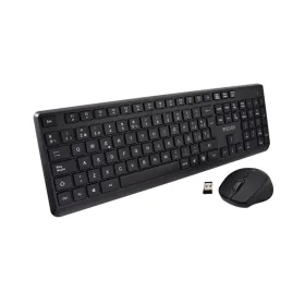 Keyboard and Mouse V7 CKW350ES Black Spanish Qwerty by V7, Keyboard & Mouse Sets - Ref: S55267959, Price: 25,94 €, Discount: %