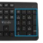 Keyboard and Mouse V7 CKW350ES Black Spanish Qwerty by V7, Keyboard & Mouse Sets - Ref: S55267959, Price: 28,11 €, Discount: %