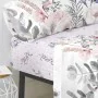 Drap housse HappyFriday Delicate bouquet Multicouleur 180 x 200 x 32 cm de HappyFriday, Draps et taies d'oreiller - Réf : D16...