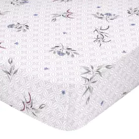 Fitted sheet HappyFriday Delicate bouquet Multicolour 105 x 200 x 32 cm by HappyFriday, Sheets and pillowcases - Ref: D161073...