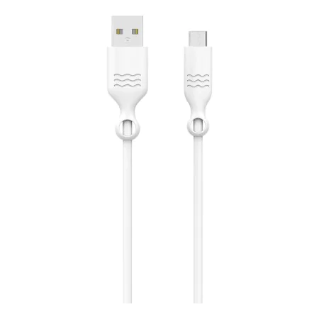 Câble USB BigBen Connected JGCBLMIC1M2W Blanc 1,2 m (1 Unité) de BigBen Connected, Câbles USB - Réf : S55270220, Prix : 5,77 ...