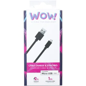 Cable USB BigBen Connected WOWCBLMIC1MB Negro 1 m (1 unidad) de BigBen Connected, Cables USB - Ref: S55270263, Precio: 5,77 €...