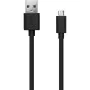 USB Cable BigBen Connected WOWCBLMIC1MB Black 1 m (1 Unit) by BigBen Connected, USB Cables - Ref: S55270263, Price: 5,77 €, D...