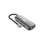 Hub USB-C Urban Factory MHC55UF Gris de Urban Factory, Hubs USB - Réf : S55271693, Prix : 58,01 €, Remise : %