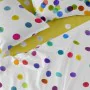 Lenzuolo con angoli HappyFriday Confetti Multicolore 160 x 200 x 32 cm di HappyFriday, Lenzuola e federe per cuscino - Rif: D...