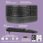 Clavier Logitech 920-012296 Graphite Espagnol QWERTY de Logitech, Ensembles Clavier et Souris - Réf : S55285595, Prix : 94,10...