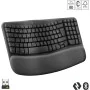 Clavier Logitech 920-012296 Graphite Espagnol QWERTY de Logitech, Ensembles Clavier et Souris - Réf : S55285595, Prix : 94,10...