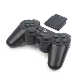 Controlo remoto sem fios para videojogos GEMBIRD Dual Gamepad PC PS2 PS3 Preto de GEMBIRD, Comandos - Ref: S5600865, Preço: 1...