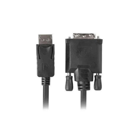 Câble DisplayPort Lanberg CA-DPDV-10CU-0018-BK Noir de Lanberg, Câbles DisplayPort - Réf : S5604097, Prix : 8,53 €, Remise : %