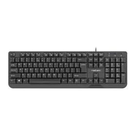 Tastatur Natec NKL-1720 Schwarz Spanisch von Natec, Tastaturen - Ref: S5605301, Preis: 7,10 €, Rabatt: %