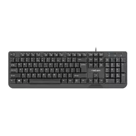 Tastatur Natec NKL-1720 Schwarz Spanisch von Natec, Tastaturen - Ref: S5605301, Preis: 7,10 €, Rabatt: %