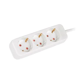 Schuko 3 Way Multi-socket Adapter Lanberg 2500 W 1,5 m White by Lanberg, Power Strips - Ref: S5607112, Price: 6,13 €, Discoun...