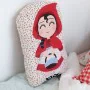 Cushion HappyFriday Mr Fox Multicolour Little Red Riding Hood 40 x 30 cm by HappyFriday, Back & Body Pillows - Ref: D1610797,...