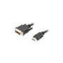 Câble HDMI vers DVI Lanberg Prise Mâle/Prise Mâle Noir de Lanberg, Adaptateurs DVI-HDMI - Réf : S5607405, Prix : 6,49 €, Remi...