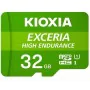 Scheda Di Memoria Micro SD con Adattatore Kioxia Exceria High Endurance Classe 10 UHS-I U3 Verde di Kioxia, Schede di memoria...