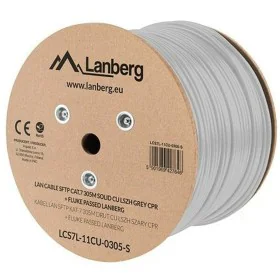 Cable de Red Rígido UTP Categoría 6e Lanberg Blanco 305 m de Lanberg, Cables Ethernet - Ref: S5609144, Precio: 270,18 €, Desc...