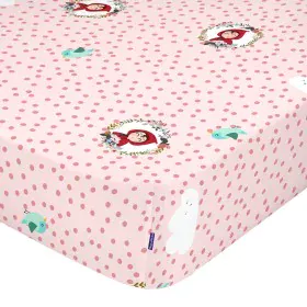 Bettlaken HappyFriday MR FOX Bunt Rosa 70 x 140 x 14 cm von HappyFriday, Bettlaken und Kopfkissenbezüge - Ref: D1610807, Prei...