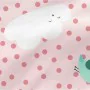 Fitted sheet HappyFriday MR FOX Multicolour Pink 70 x 140 x 14 cm by HappyFriday, Sheets and pillowcases - Ref: D1610807, Pri...