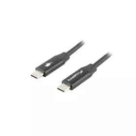 Cabo USB C Lanberg CA-CMCM-40CU-0005-BK 0,5 m de Lanberg, Cabos USB - Ref: S5612437, Preço: 3,99 €, Desconto: %