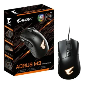 Mouse Gigabyte AORUS M3 6400 DPI Black 6400 dpi (1 Unit) by Gigabyte, Mice - Ref: S5612747, Price: 32,26 €, Discount: %