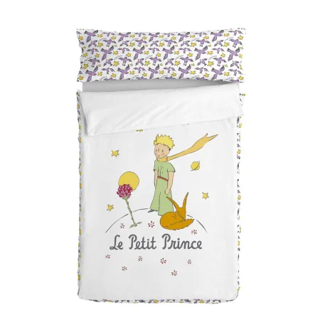 Capa de Edredão HappyFriday Le Petit Prince Ses amis Multicolor 105 x 200 cm de HappyFriday, Sacos-cama - Ref: D1610840, Preç...