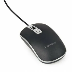 Mouse with Cable and Optical Sensor GEMBIRD MUS-4B-06-BS 1200 DPI (1 Unit) by GEMBIRD, Mice - Ref: S5615479, Price: 4,92 €, D...