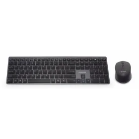 Keyboard GEMBIRD KBS-ECLIPSE-M500-ES Black QWERTY Qwerty US by GEMBIRD, Keyboards - Ref: S5616515, Price: 56,40 €, Discount: %