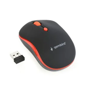 Souris sans-fil GEMBIRD MUSW-4B-03-R Noir/Rouge (1 Unités) de GEMBIRD, Souris - Réf : S5616896, Prix : 6,97 €, Remise : %