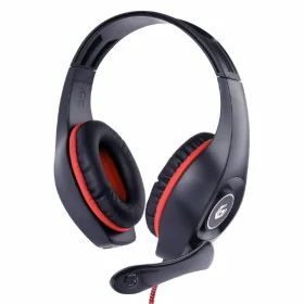 Casques avec Microphone GEMBIRD GHS-05-R Rouge de GEMBIRD, Écouteurs avec microphones - Réf : S5622647, Prix : 9,23 €, Remise...